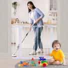 Baby Gate COMOMY Extra Wide 75-103 cm com fechamento automático branco