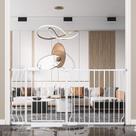 Baby Gate COSEND, extra largo, montado sob pressão, 158-170 cm, branco