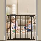 Baby Gate COSEND montado sob pressão com 74-86 cm de largura, preto