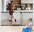 Baby Gate HEMRORO extra largo para escadas, portas de 76 a 192 cm de altura, 76 a 145 cm