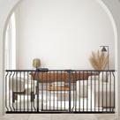 Baby Gate Vothco montado sob pressão com 194-206 cm de largura