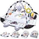 Baby Gym TFDER 8 em 1 - Tapetes de Atividades para Bebês com Brinquedos Removíveis