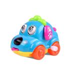 Baby Kids Clockwork Puppy Car Toy Cartoon Puppy Clockwork Ca