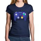 Baby Look Algodão Controle Retrô Vídeo Game Gamepad - Foca na Moda