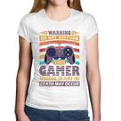 Baby Look Algodão Do Not Disturb This Gamer - Foca na Moda
