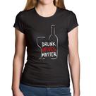 Baby Look Algodão Drunk Wives Matter - Foca na Moda