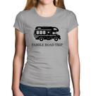 Baby Look Algodão Family Road Trip Motorhome - Foca na Moda