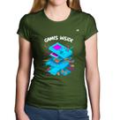 Baby Look Algodão Games Inside - Foca na Moda