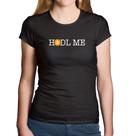 Baby Look Algodão Hodl me Bitcoin BTC - Foca na Moda