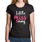 Baby Look Algodão Little miss may - Foca na Moda