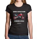 Baby Look Algodão Motocross 4 Life - Foca na Moda