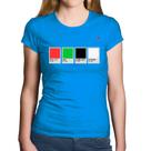 Baby Look Algodão Music Color Guide - Foca na Moda Baby Look Algodão Music Color Guide - Foca na Moda