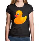 Baby Look Algodão Patinho de Borracha - Foca na Moda