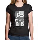 Baby Look Algodão Rock & Roll will never die - Foca na Moda