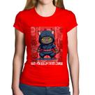Baby Look Algodão You cat see my ninja moves - Foca na Moda
