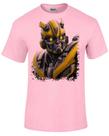 Baby look blusa feminina ou Camiseta bumblebee transformers camaro