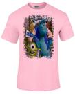 Baby look blusa feminina ou Camiseta Monstros sa monstros desenho