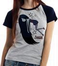 Baby look blusa feminina ou Camiseta unissex Adventure Time Marceline Baby look blusa feminina ou Camiseta unissex Adventure Time Marceline