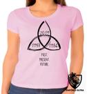 Baby look blusa Feminina ou Camiseta Unissex Dark past present future Baby look blusa Feminina ou Camiseta Unissex Dark past present future