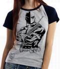Baby look blusa feminina ou Camiseta unissex Deathstroke