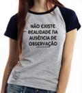 Baby look blusa feminina ou Camiseta unissex Interpretação de Copenhaga