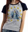 Baby look blusa feminina ou Camiseta unissex Nossa Senhora das Graças