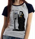 Baby look blusa feminina ou Camiseta unissex Pânico