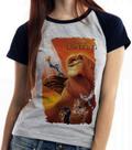 Baby look blusa feminina ou Camiseta unissex Rei Leão Simba