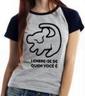 Baby look blusa feminina ou Camiseta unissex Rei Leão Simba Lembre-se de quem você é