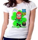Baby look blusa Feminina ou Camiseta Unissex Robin jovens titãs Leprechaun Baby look blusa Feminina ou Camiseta Unissex Robin jovens titãs Leprechaun