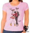Baby look blusa Feminina ou Camiseta Unissex Sou Minnie teu Mickey Baby look blusa Feminina ou Camiseta Unissex Sou Minnie teu Mickey