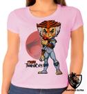 Baby look blusa Feminina ou Camiseta Unissex Thundercats Tygra tigre gato cat Baby look blusa Feminina ou Camiseta Unissex Thundercats Tygra tigre gato cat