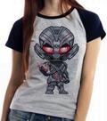 Baby look blusa feminina ou Camiseta unissex Ultron Baby look blusa feminina ou Camiseta unissex Ultron