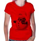Baby Look Boneco de neve - Foca na Moda