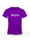 Baby Look Bravo Puzzle Roxa Baby Look Bravo Puzzle Roxa