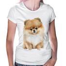 Baby Look Cachorro Spitz Alemão Lulu da pomerânia - Foca na Moda