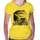 Baby Look Caminhão Heavy Cargo Caminhoneiro - Foca na Moda Baby Look Caminhão Heavy Cargo Caminhoneiro - Foca na Moda