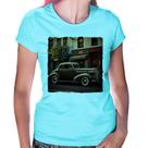 Baby Look Carro antigo na cidade - Foca na Moda Baby Look Carro antigo na cidade - Foca na Moda
