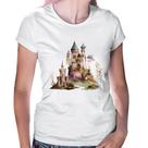 Baby Look Castelo de Fadas - Foca na Moda Baby Look Castelo de Fadas - Foca na Moda