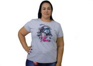Baby look cinza da Marca 2k jeans