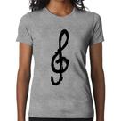 Baby Look Clave De Sol Arte - Foca na Moda Baby Look Clave De Sol Arte - Foca na Moda