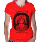 Baby Look Cute Girl - Foca na Moda Baby Look Cute Girl - Foca na Moda