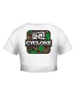 Baby Look Cyclone Cropped Lucky Chain Metal