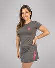 Baby Look Dry Cool Inconfundível Cinza