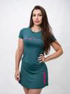 Baby Look Dry Cool Raquete Verde Escuro