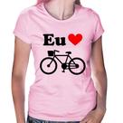 Baby Look Eu Amo Bicicleta - Foca na Moda