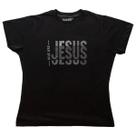 Baby Look Evangélica Jesus Love Algodão Premium