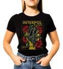 Baby Look Feminina Banda Interpol 100% Algodao Modelo 01