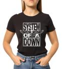 Baby Look Feminina Banda System Of A Down Aguia