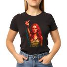Baby Look Feminina Exclusiva Stranger Things Max Linda Baby Look Feminina Exclusiva Stranger Things Max Linda